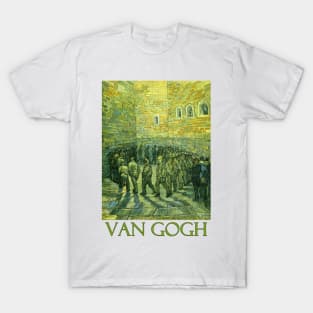 Prisoners Exercising by Vincent van Gogh T-Shirt